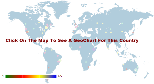 Romania Distance Calculator Geo Chart Activation Graphic
